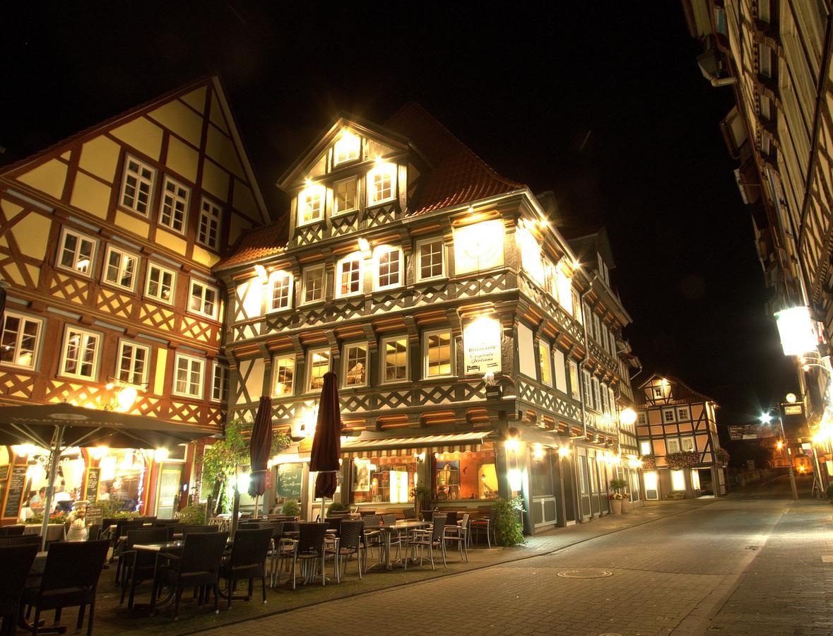 Fachwerk-Hotel Eisenbart Hannoversch Münden Exterior foto