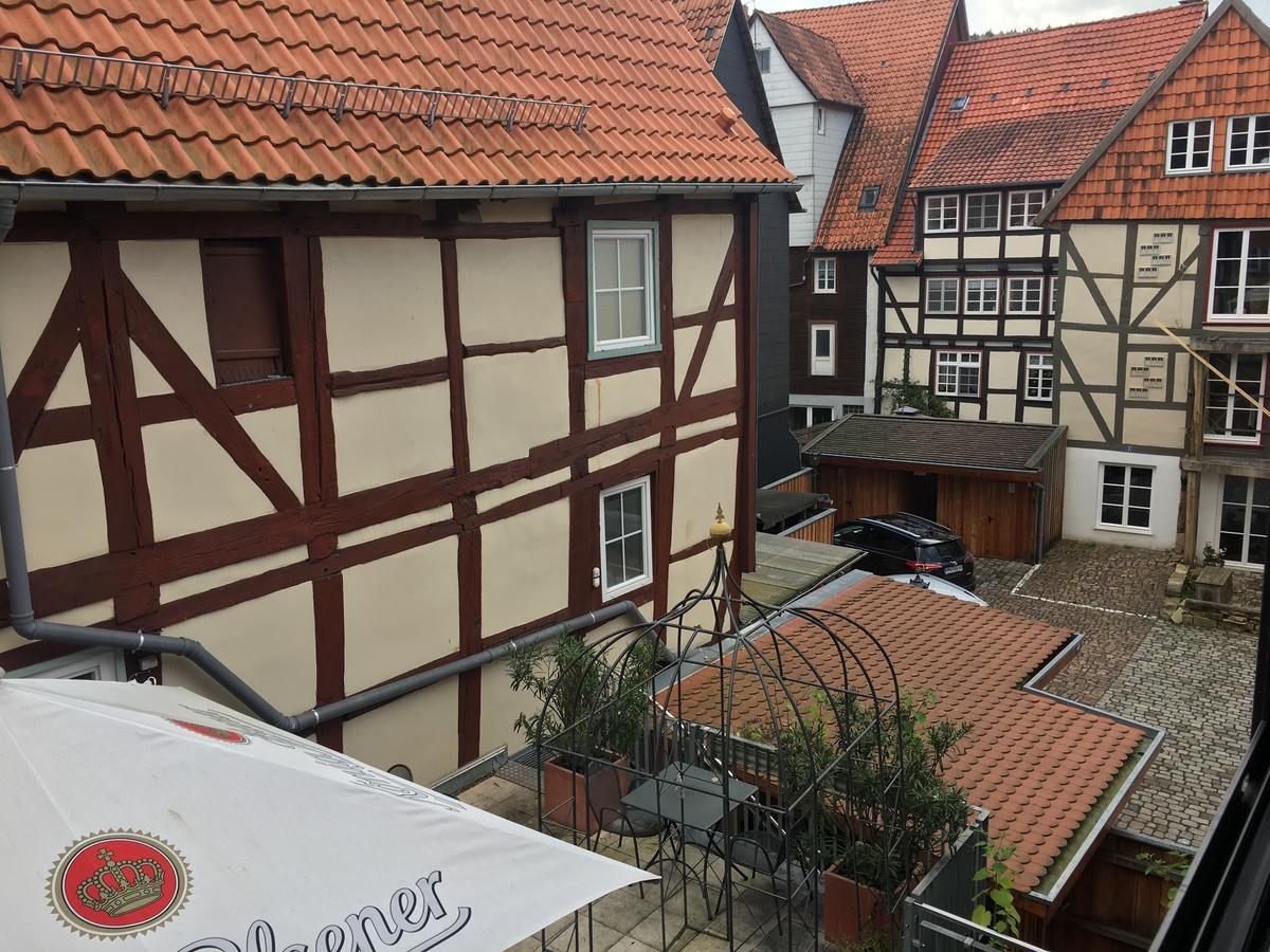 Fachwerk-Hotel Eisenbart Hannoversch Münden Exterior foto