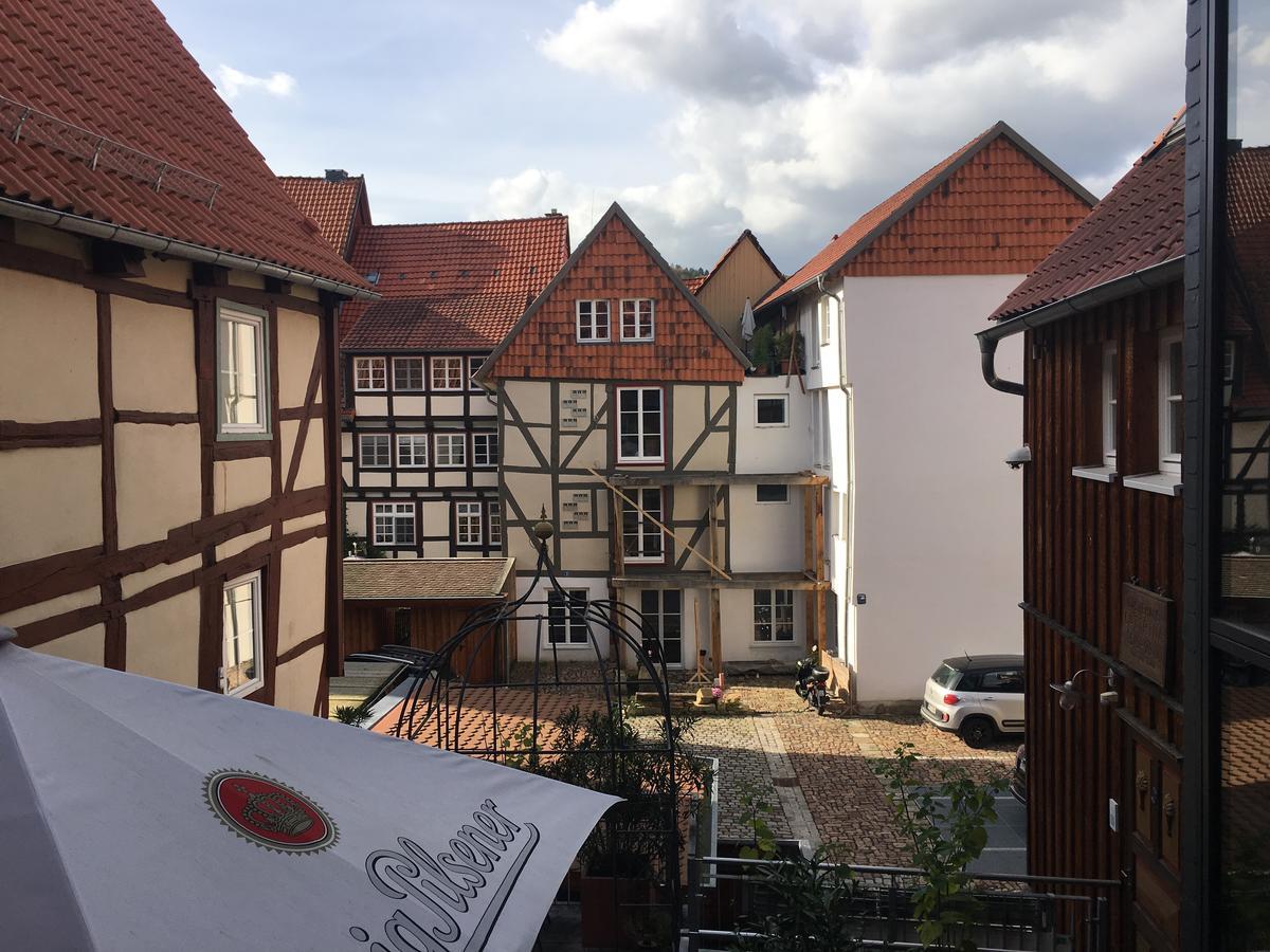 Fachwerk-Hotel Eisenbart Hannoversch Münden Exterior foto